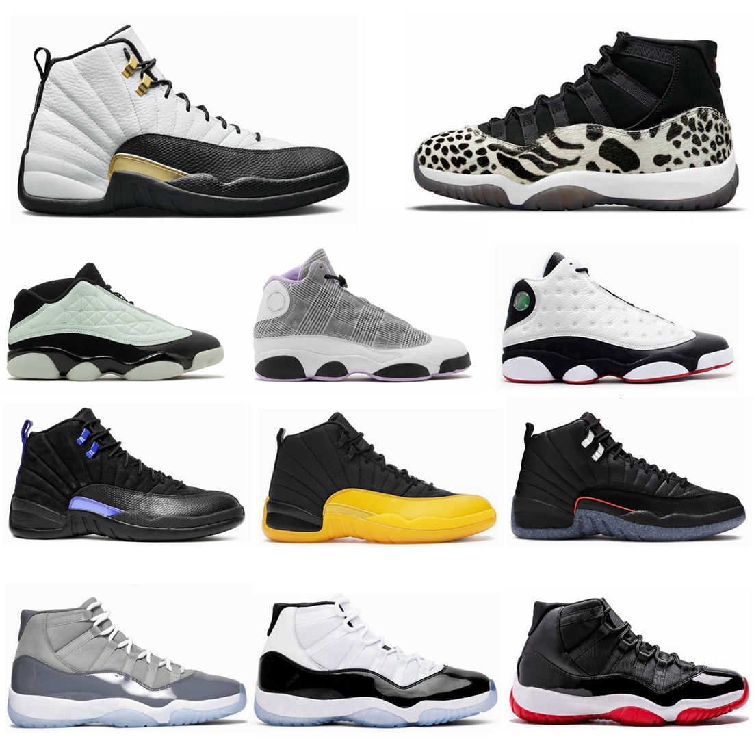 

Jumpman 11s cool grey men basketball shoes JORDÁN Concord High-45 Legend Blue 12s Dark Concord Reverse Flu Game 13s Houndstooth Singles Day sneaker trainers, 17