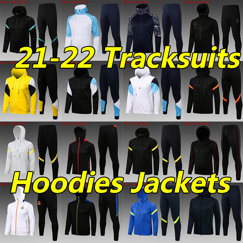 

21/22 City Survetement Soccer Tracksuits CFC LUKAKU KANTE Jogging Hoodies Jackets HAALAND Inter Training Suit STERLING OM MILIK PAYET football uniforms, Mancheng f295# 2021