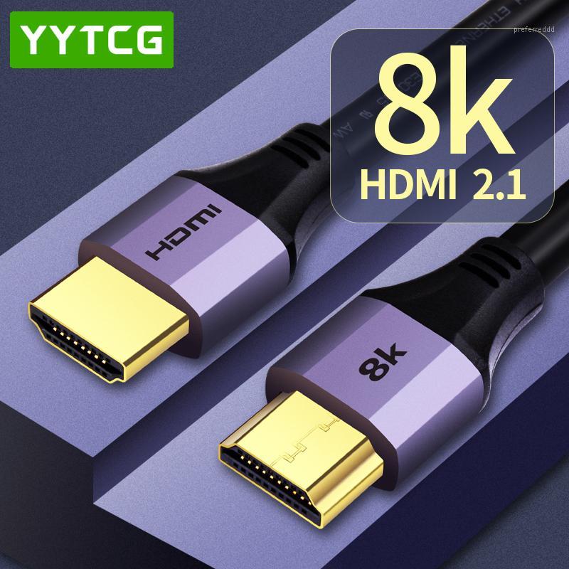 

YYTCG 8K Cable 2.1 HDR RGB 4:4:4 Audio Video Cable Ultra-HD (UHD) 48Gbps 8K 60Hz 4K 120Hz Ultra-HD1
