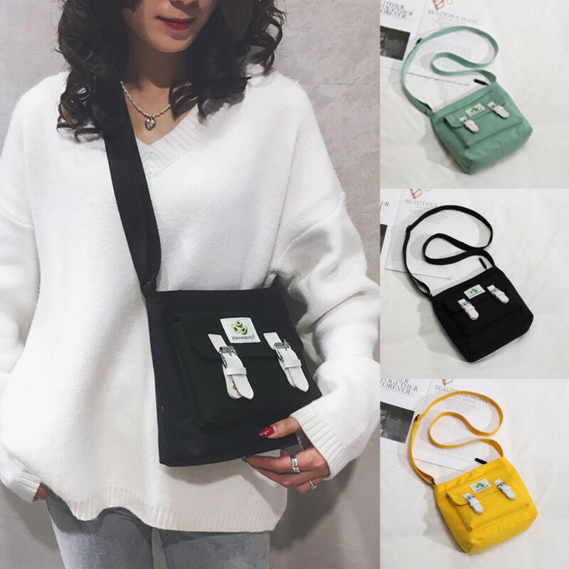 

Women Young Girls Small Canvas Handbag Shoulder Messenger Bag Satchel Tote Purse