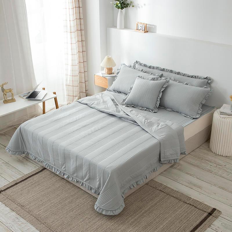 

1 Pc Quilts For Double Bed 100% Cotton Comforte Soft Waarm Edredones Acolchados Invierno Queen//Super  Quilted Bedspread, Bl.qh