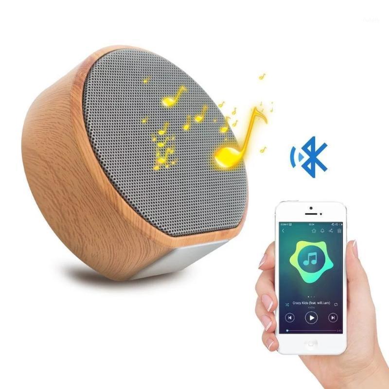 

Mini Portable Wood Grain Stereo Outdoor Mini Bluetooth Wireless Subwoofer Speaker for Home Shower Bathroom Pool Car Beach New1