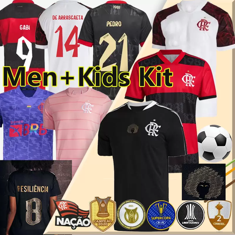 

Flamengo soccer jerseys 2122 Excellence Outubro Rosa third special DIEGO E.RIBEIRO GABRIEL B. GABI football jersey PEDRO MATHEUZINHO DE ARRASCAETA GERSON, 21-22 special