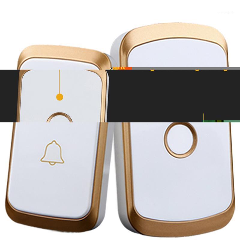 

Wireless Doorbell Ac 110-220V Smart Digital Waterproof Push Button Doorbell 36 Melody 4 Volume Cordless Door Ring Us Plug1