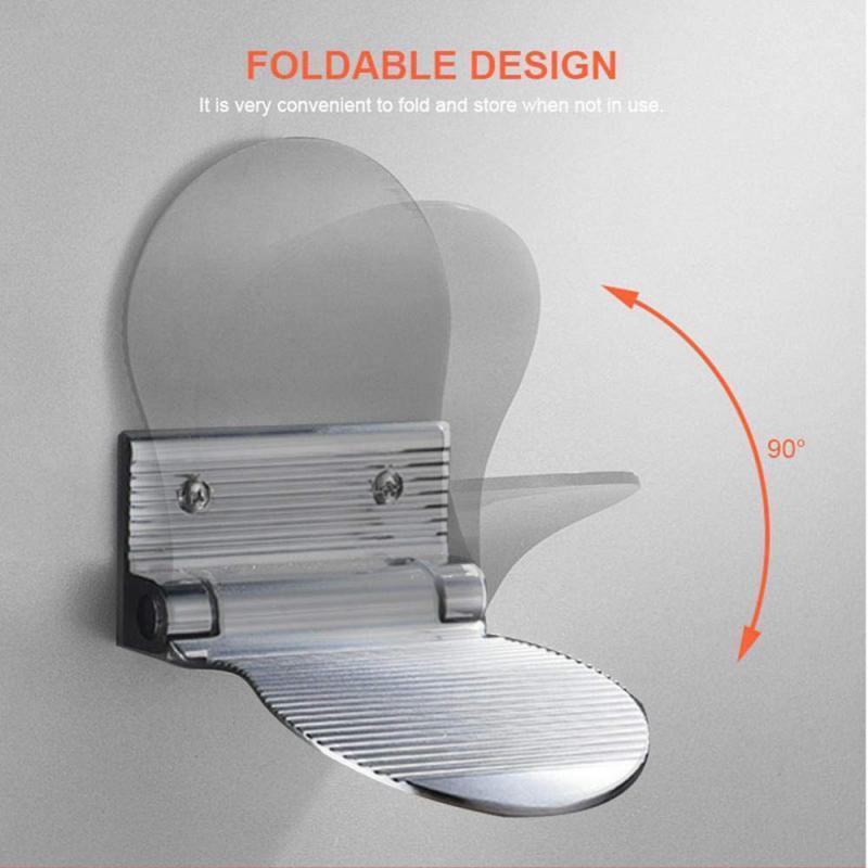 

1pc Bathroom Shower Foot Rest Shaving Leg Step Aid Grip Holder Pedal Step Suction Cup Non Slip Foot Pedal Wash Feet1