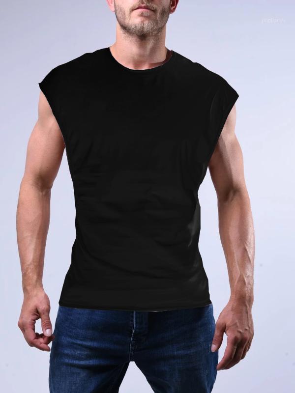 

2020 Sleeveless fitness sport vest, neoprene training t-shirt, cami shaper, exercise,men clothing Weightlifting, fitness1, Black