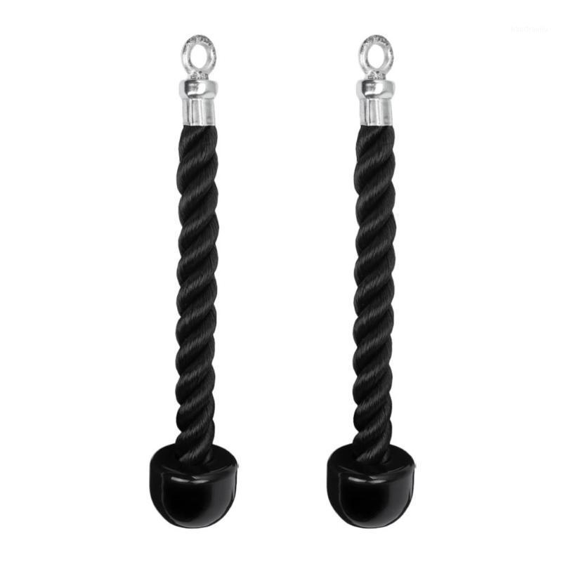 

2 Pcs Heavy Duty Triceps Rope Fitness Bodybuilding Cable Single Grip Tricep Rope1