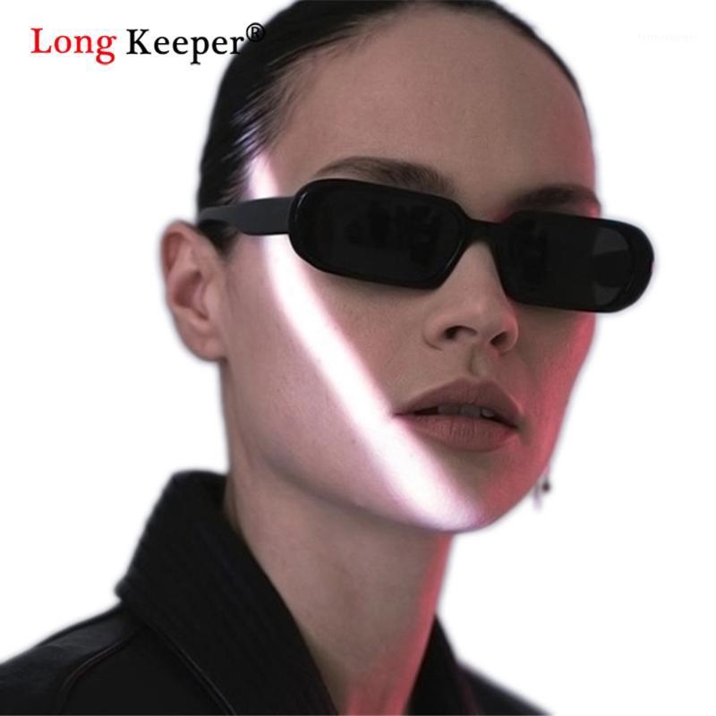 

Sunglasses 2021 Fashion Small Women Men Vintage Designer Rectangle Color Lens PC Frame Sexy Party Oculos1