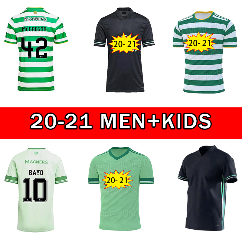 

2021 Celtic fc Soccer Jerseys EDOUARD 2020 2021 BROWN FORREST CHRISTIE Football Shirt GRIFFITHS Celtic 3rd MCGREGOR men+kids kit uniforms, Home kid suit