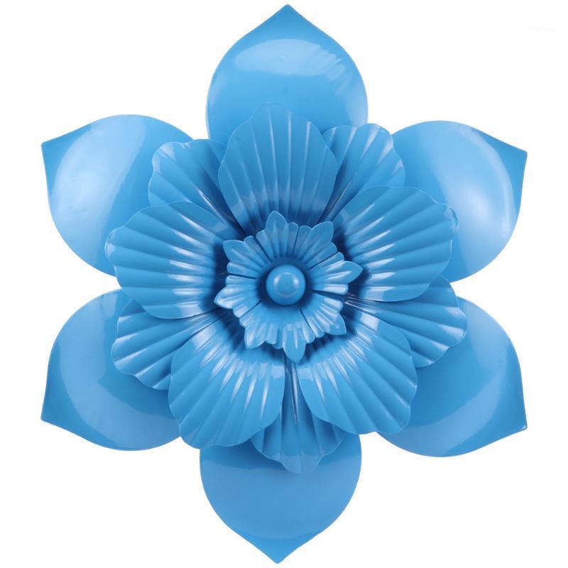 

1Pc Iron Sculpture Inspirational Garden Metal Flower Indoor Outdoor Decor Creative Hanging Decor1, Pink