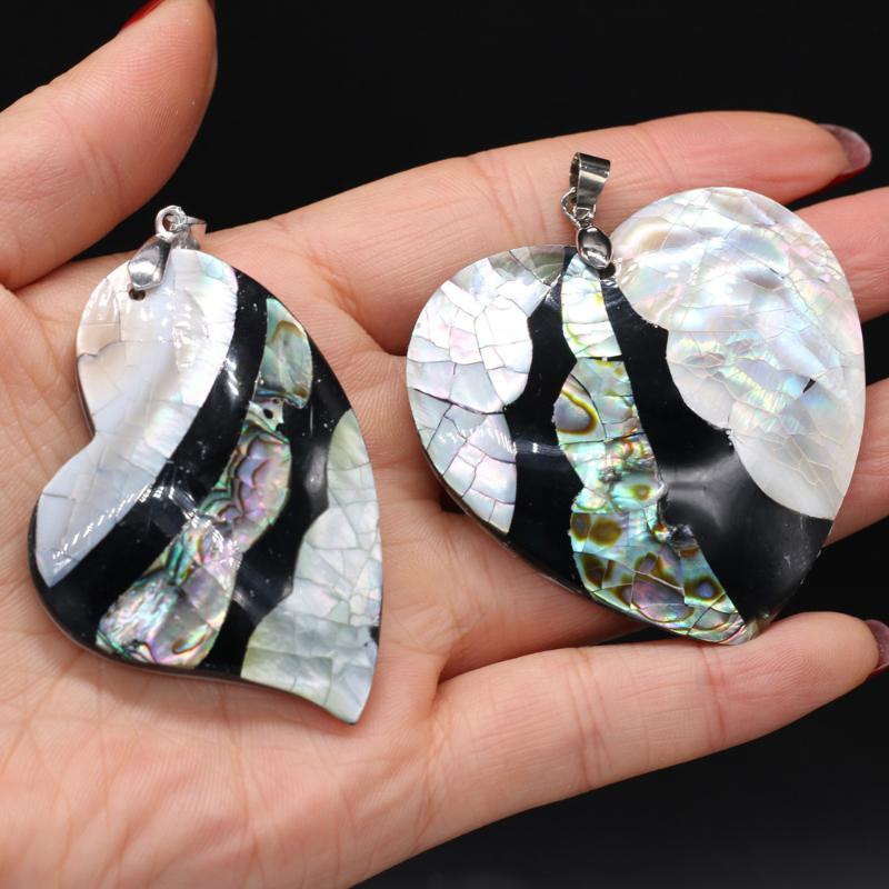 

1pcs Natural Shell Pendant Mother of Pearl Charms Pendants For Jewelry Making DIY Necklace for Women Gift Size 42X56mm 52X52mm