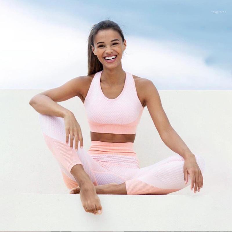 

Free Shipping Ladies' backless slim seamless yoga fitness suit exercise workout cloth Seamless yoga set Fitness Sports Suits GYM1, Black