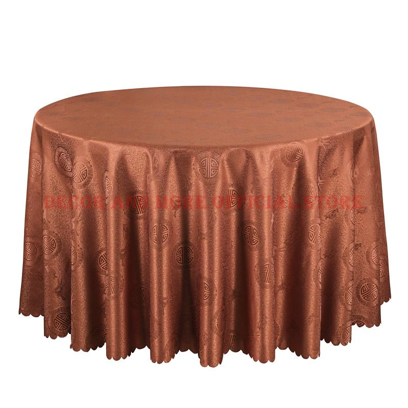 

10PCS Thick Solid Square Table Cloth For Hotel Banquet Home Decor Polyester Round Table Covers White Red Dining Tablecloths, Apple red