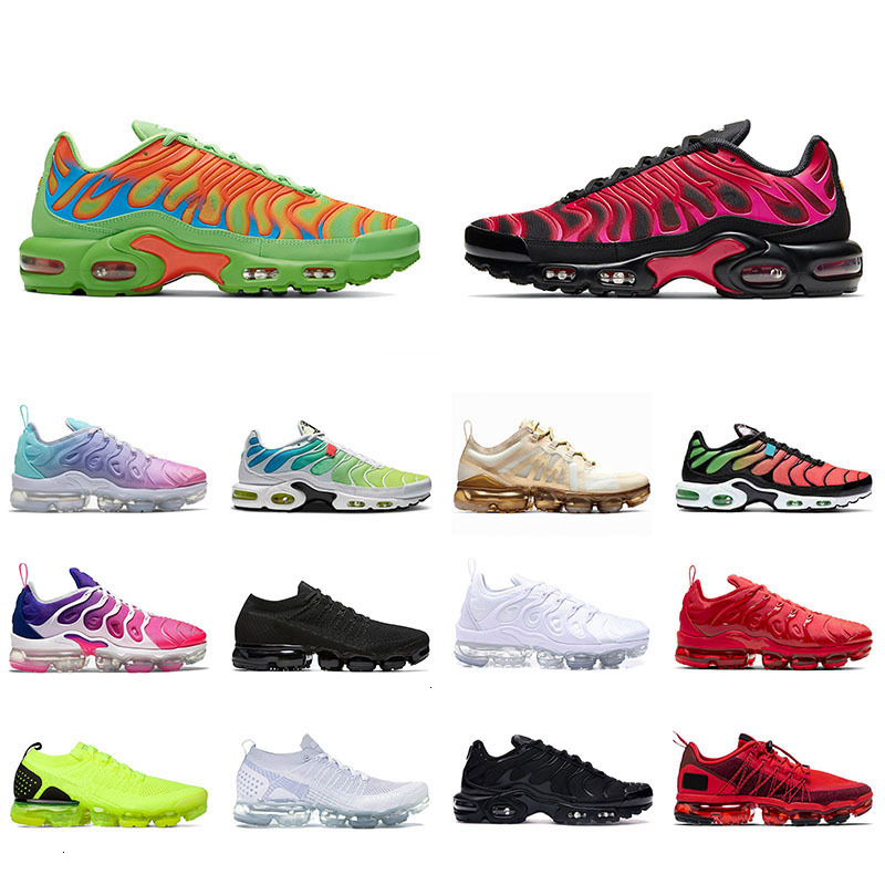 

Tn Plus mens womens running shoes size 13 fly knit all black flynit tns trainers plus tn sports sneakers eur 36-47, B21 white gold 36-45