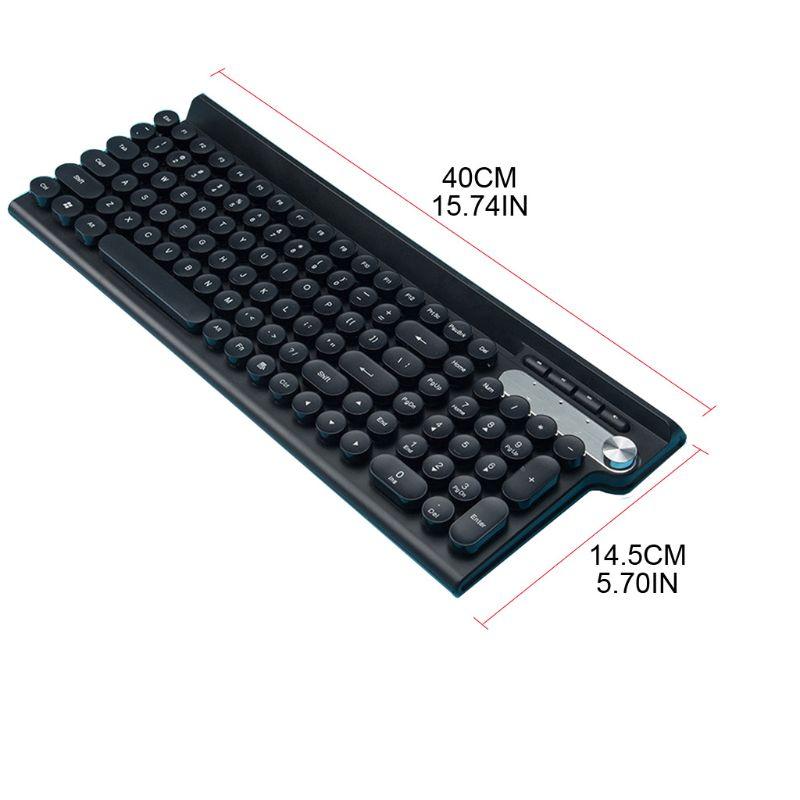 

Wireless Keyboard and Mouse Set Rechargeable Silent Desktop Office Keypad Mouse