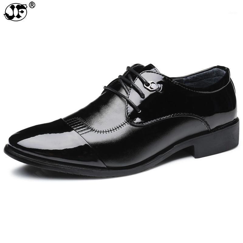 

Men Dress Italian Leather Shoes Lace Fashion Men Leather Moccasin Glitter Formal Male Shoes Pointed Toe For Men5621, Black