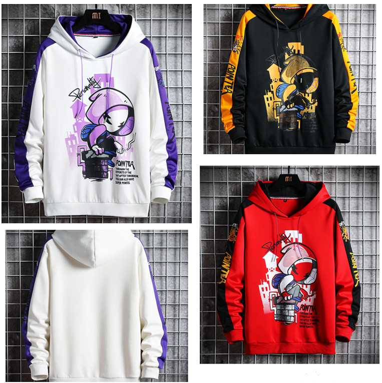 

001Street fashion men's and women's pullovers new hip-hop pullovers sports men's and women's hoodies men s clothing women dresses