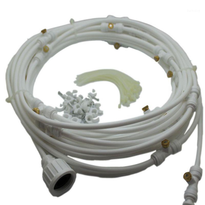 

6/9/12/15/18m Tap Water Pressure Water Sprayer Garden Fog Spray Set Low Pressure Atomization System Patio . Cooling Misting Kits1
