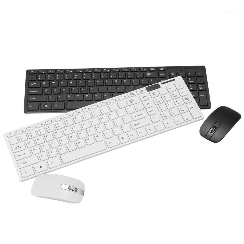 

Wireless Keyboard and Mouse Combo Ultra-Thin Business Low-Noise Ergonomic Rechargeable Keyboard Mouse Set for Mac Pc Win XP/7/101