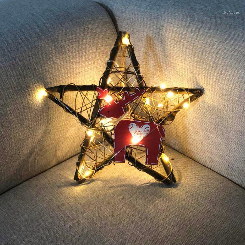 

Christmas Pentagram Shape Decoration Fashion Christmas Ornament Supplies Decor Accessories1
