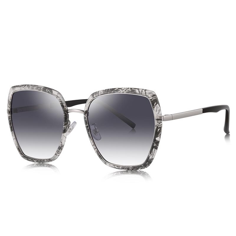 

TR90 Polarized Sunglasses Women 2021 Vintage Designer Square Sun Glasses Retro Luxury Sunglass Shades for Women UV400 Oculos