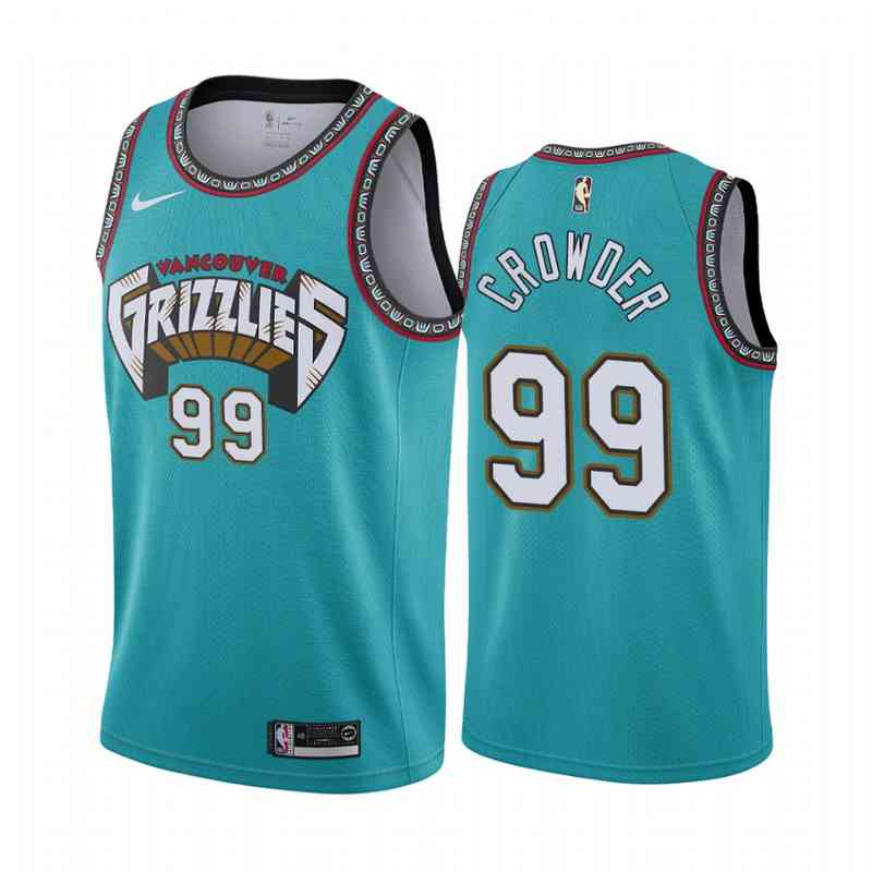 

Sublimation Men's Vancouver Green #99 Jae Crowder Jersey, Picture show