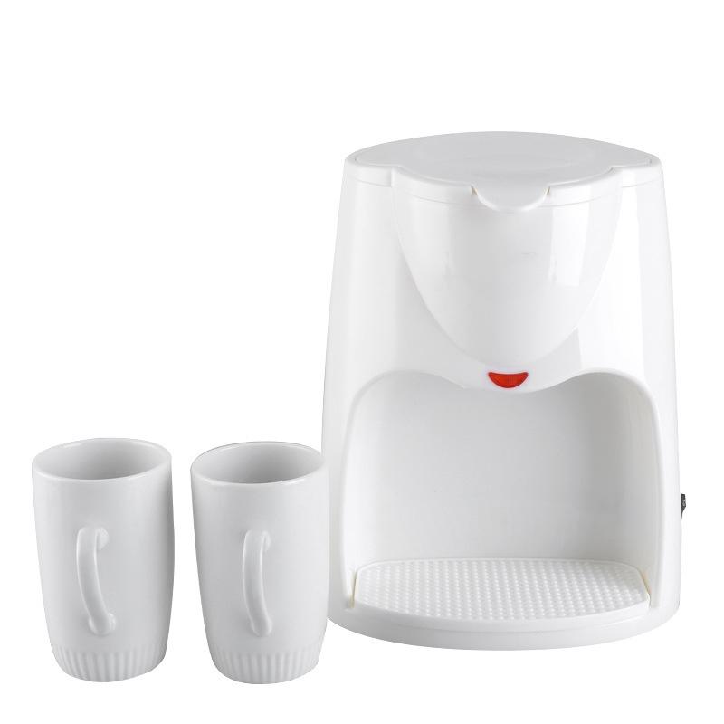 

500W 2 Cups Drip Coffee Automatic Electric Espresso Steam Coffee Maker Casafern Machine,EU Plug