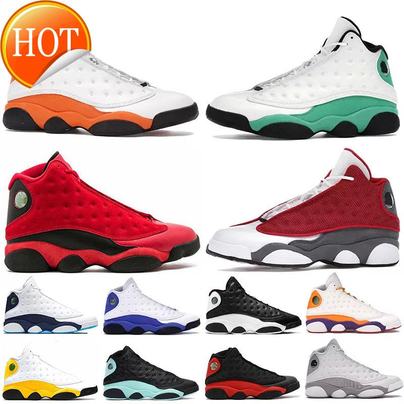 

Top 13 13s Dark Powder Blue Mens Basketball Shoes Sneakers Gold Glitter Altitude Starfish Flint Island Lucky Green Hyper Royal Dmp Women