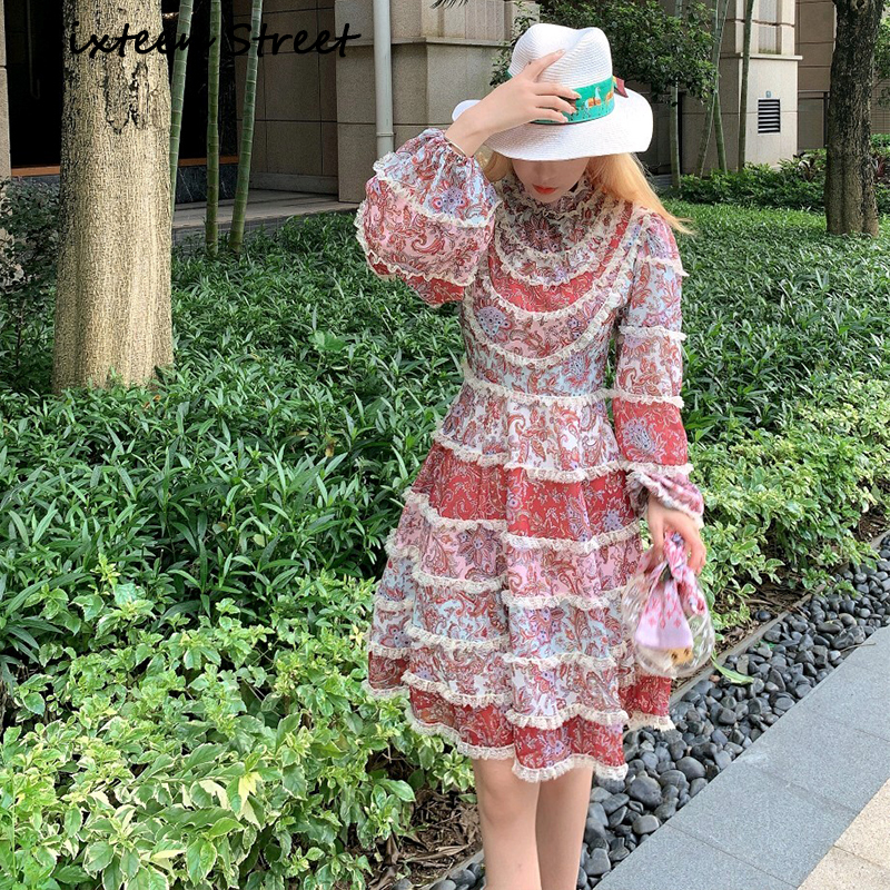 

New Fashions Autumn Women Shredded Lace Elegant Mesh Party Dressed in Women' Vintage 2021 Sleeveless Woodwind Ladies G6xa, Design and colour