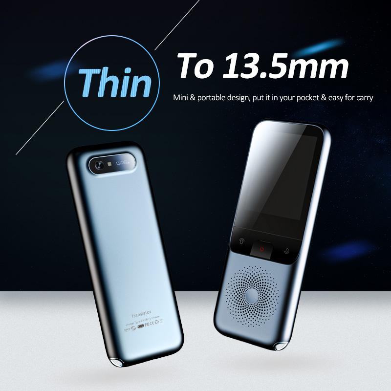 

T11 2.4inch Touch Screen Translator Real-time Smart Voice Photo Translator 138 languages Translation Portable Offline Tradutor