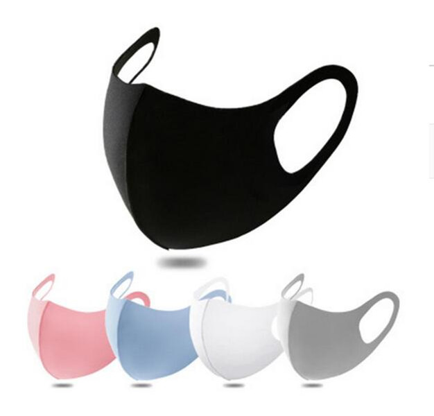 

reusable face mask Anti Dust Face 3D designer face mask PM2.5 Mask Dustproof Washable Reusable Ice Silk Cotton Masks Tools for adult kids