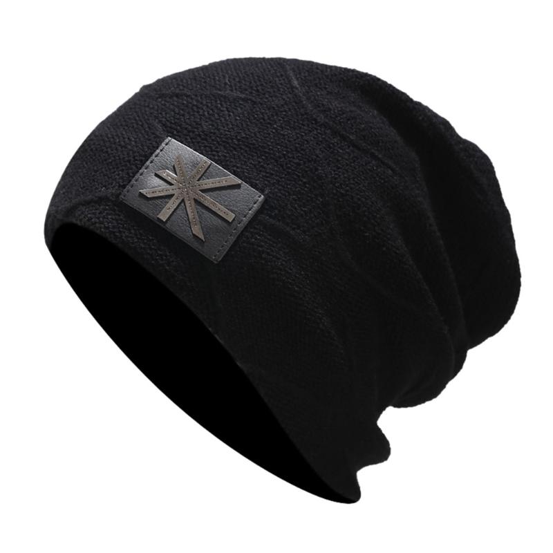 

2021 New Hats Autumn And Winter Fashion Warm Babero Men Women Winter Trendy Warm Oversized Chunky Hat Baggy Stretchy Slouchy Hat