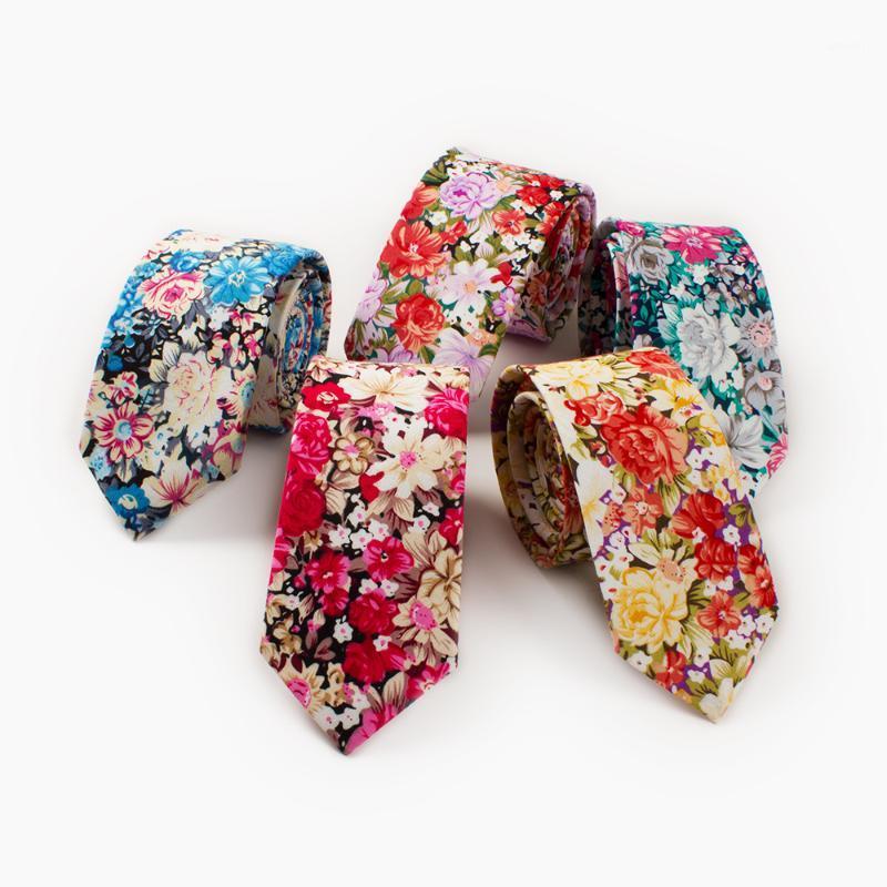 

Linbaiway Fashion Ties for Men 6cm Cotton Flower Mens Tie Casual Wedding Male Necktie Gifts for Men Shirt Corbatas Para Hombre1