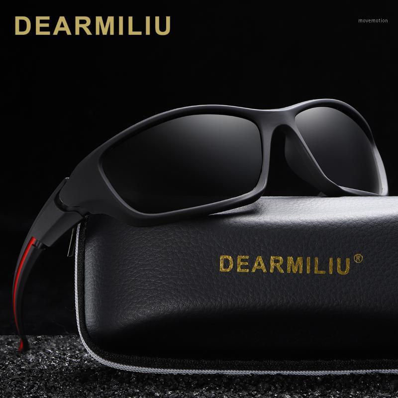 

DEARMILIU Fashion Polarized Sunglasses Men Designer Vintage Driving Sun Glasses Male Goggles Shadow UV4001
