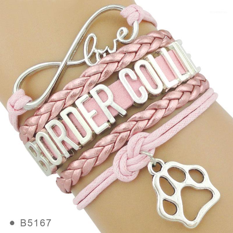 

Love Doggie Dog Person Lover Print Dog Mom King Charles Beagle Border Collie Frenchie Labrador Mom Bracelets for Wom1