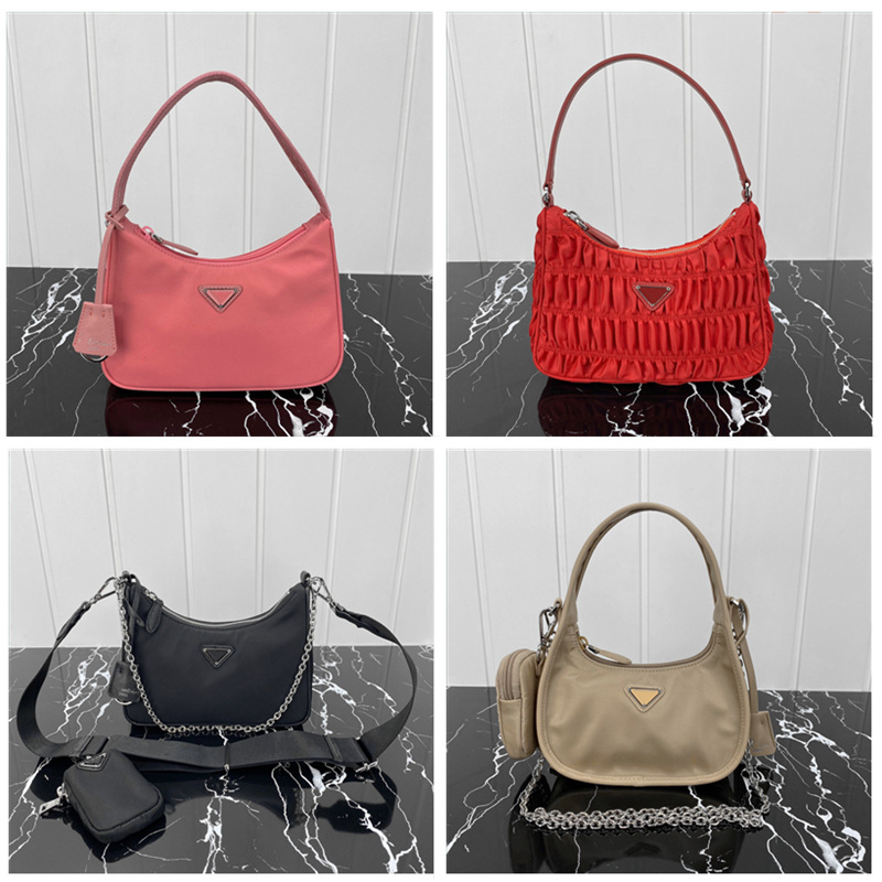 

High quality fashion Moon Shaped Middle Ages shoulder bags tote hobo for women's Chest pack women handbags messenger Bag Parachute fabric canvas Crossbody, Dark khaki