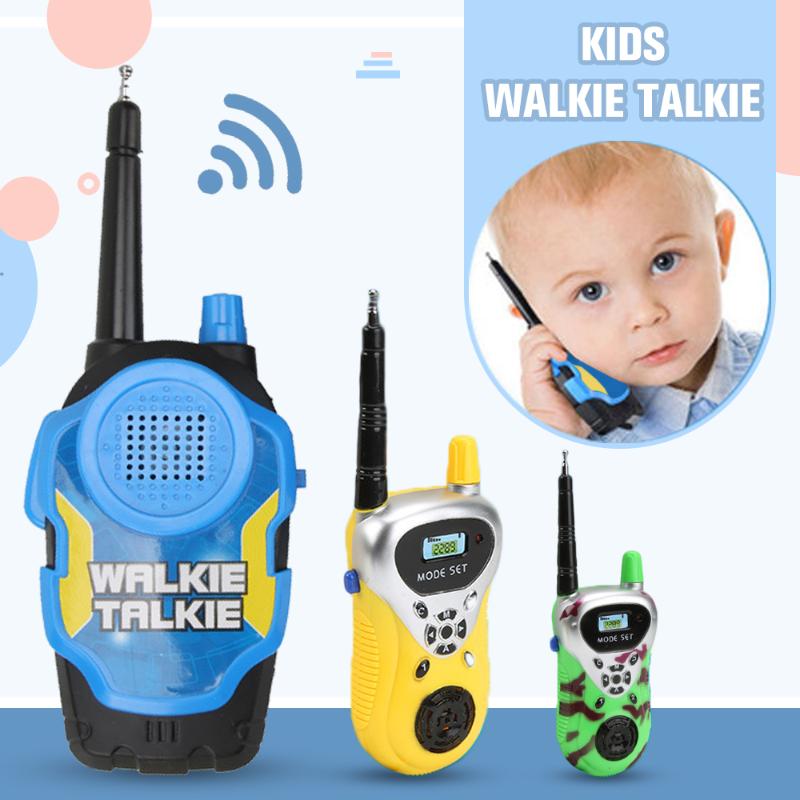 

2pc/set Mini Walkie Talkie Funny Kids Toys Wireless Intercom Child Portable Two-Way Radio Parent-child Interactive Children Gift