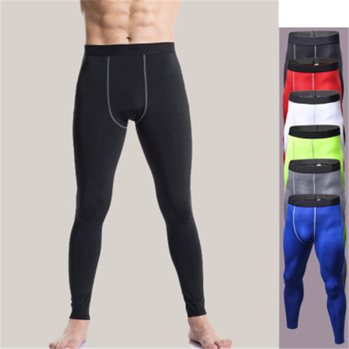 

Basketball soccer jerseys Sport pants mens cause running long pant Leggings Compression Pants Wintergear Base Layer Bottoms, Black