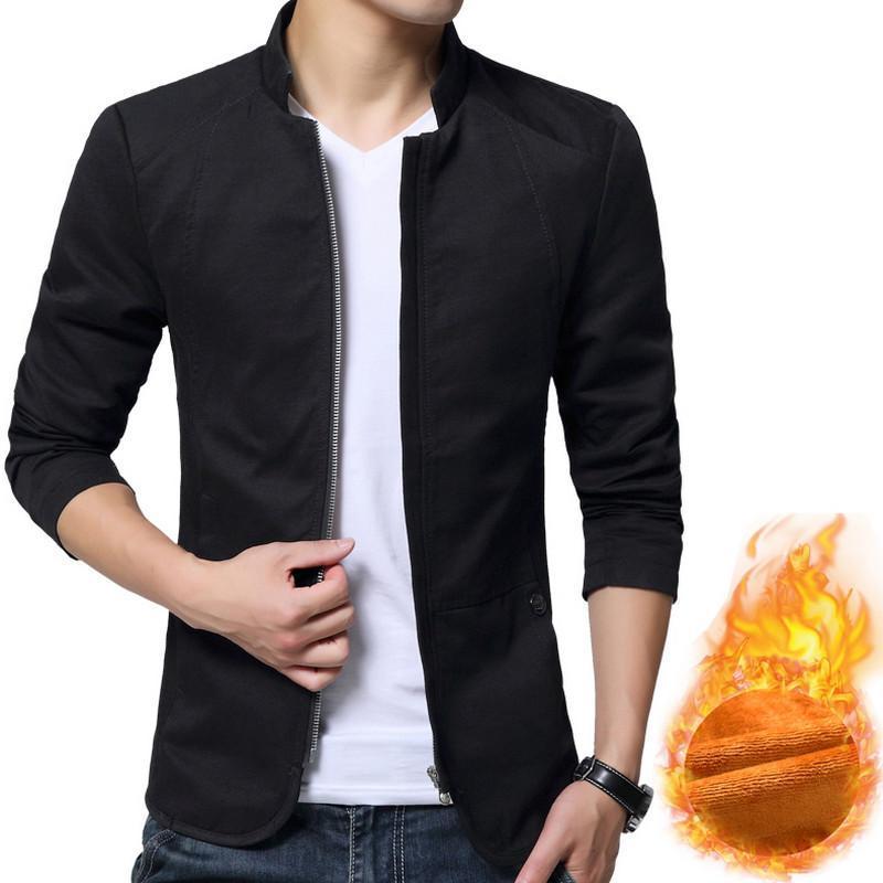 

Winter Men Jacket 2020 New hot sale Brand Casual Mens Jackets And Coats Thick Parka Men Outwear Jacket Male Clothing XXXXL, Khaki