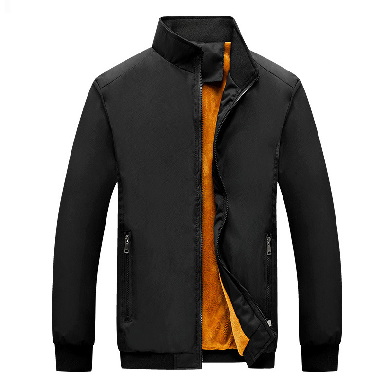 

2021 Malejacket 4xl  Winter Jacket Men New Autumn Casual Solid Fashion Slim Thicken Men's Windbreaker Jackets Coat 2iw9, Blue-thin