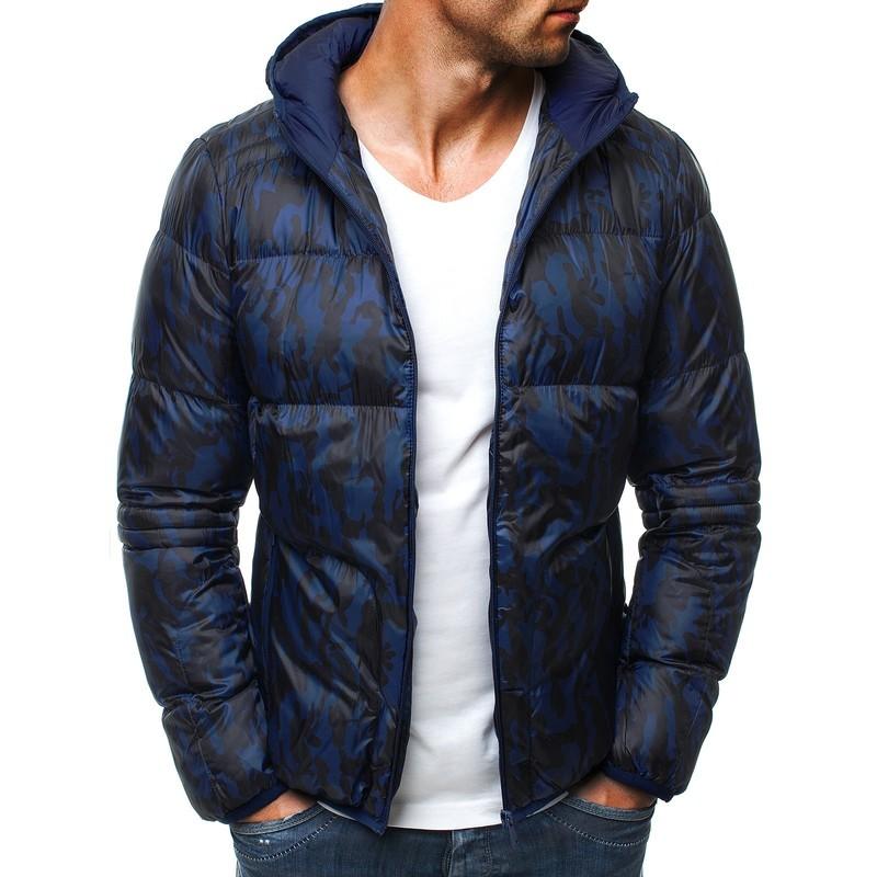 

ZOGAA Men Hooded Parkas Winter Warm Cotton Jacket Fashion Coats Zipper Pocket Slim Fit Short Overcoat Mens Thick Thermal Outwear, Burgundy