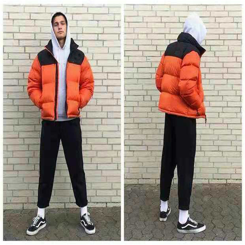 

20FW Men Jacket Camouflage Color Fashion Jacket Coat Solid Color with Letter Printed -XL European Size 3 Color Size -XL, Orange