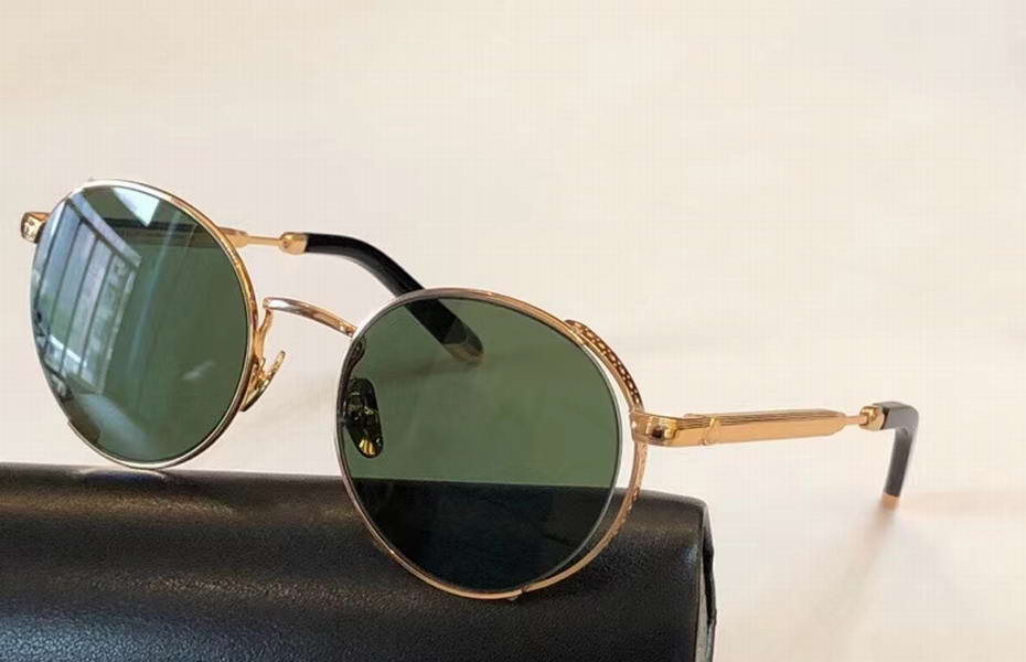 

Gold Frame Green Len Round Sunglasses Sonnenbrille Men Retro Vintage Sun Glasses UV400 with Box