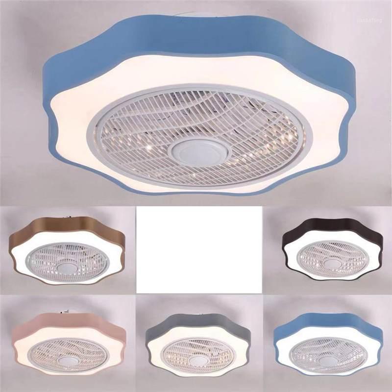 

36W 110/220V Ceiling Fan with Lighting LED Light Stepless Dimming Adjustable Wind Speed Remote Control Modern Lantern Lamp1