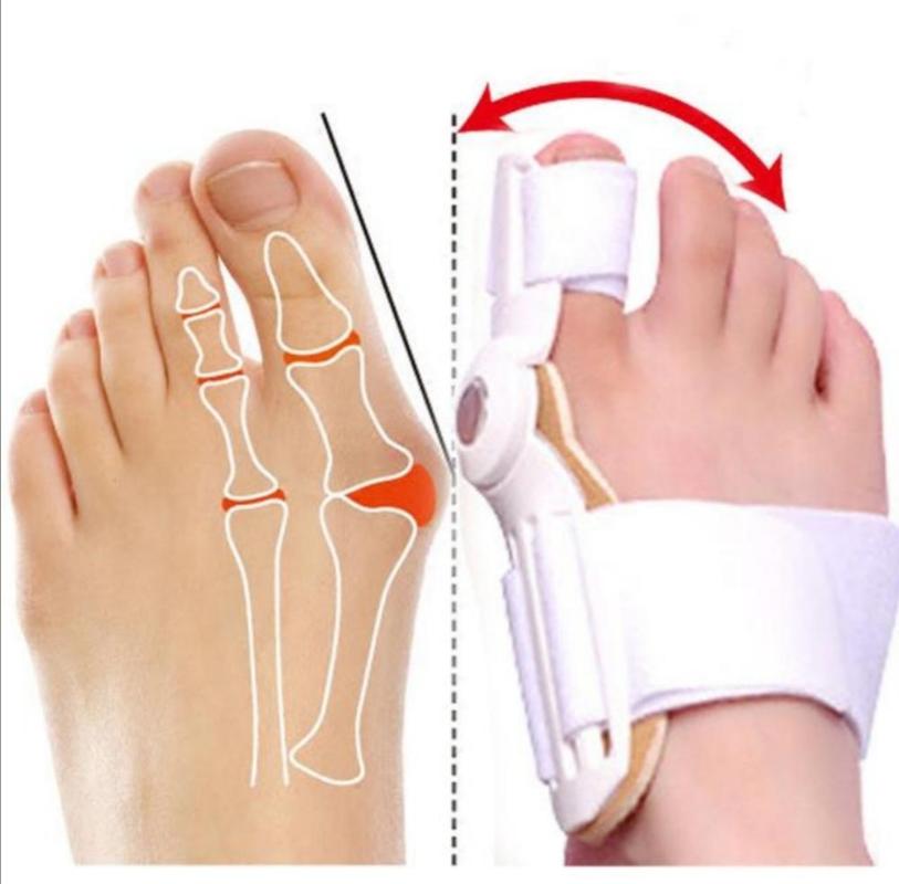 

1pcs Toes Corrector Foot Thumb Corrector Toes Aligner Support Bunions Repair Care Toe Separator for Dropship