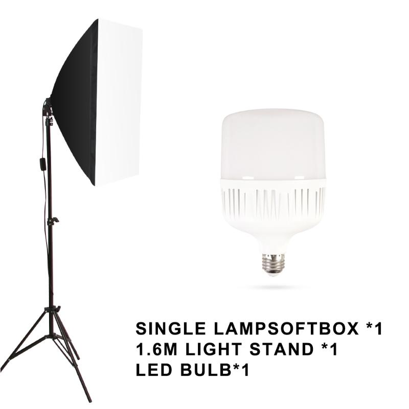 

Photography Softbox Lighting Kits 50x70CM Professional Continuous Light System Soft box For Photo Studio Equipment