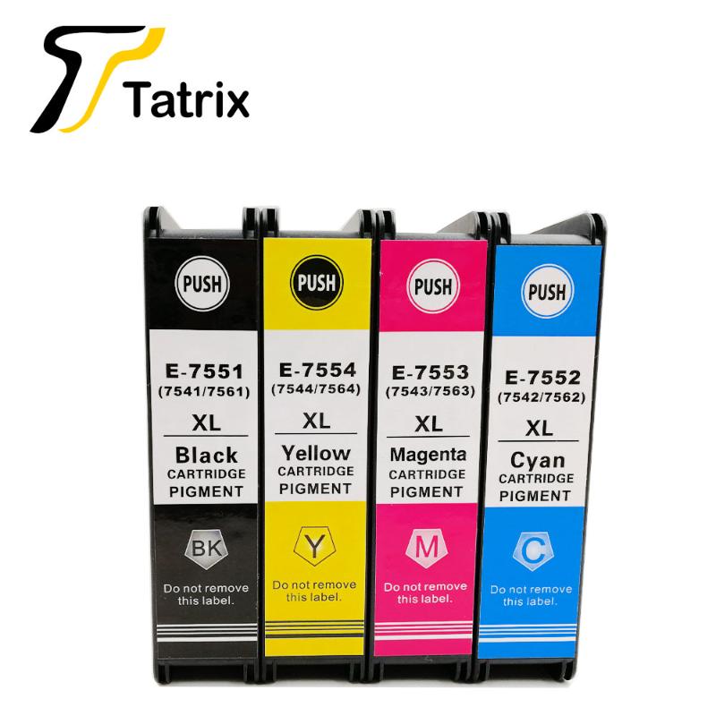 

Tatrix For T7551 - T7554 ( T7561 T7541 ) compatible inkjet cartridge for WorkForce Pro WF-8090 8510 8010 8590