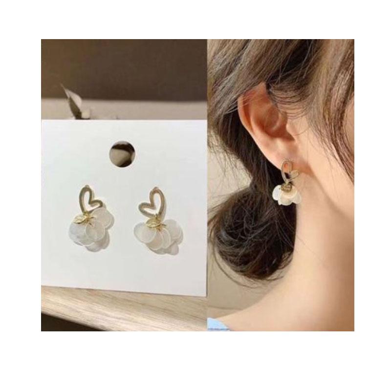 

Stud BUQIHU Back Hanging Earrings For Women