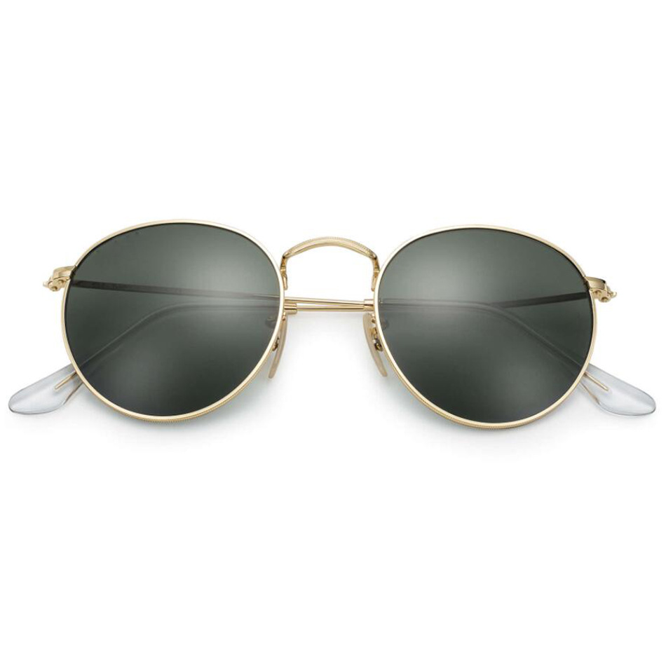 

top qualitu small retro Sunglasses Men Women Model Sun Glass Lenses for Men Women Coating Lens Driving Eyewear For Men/Women, White;black