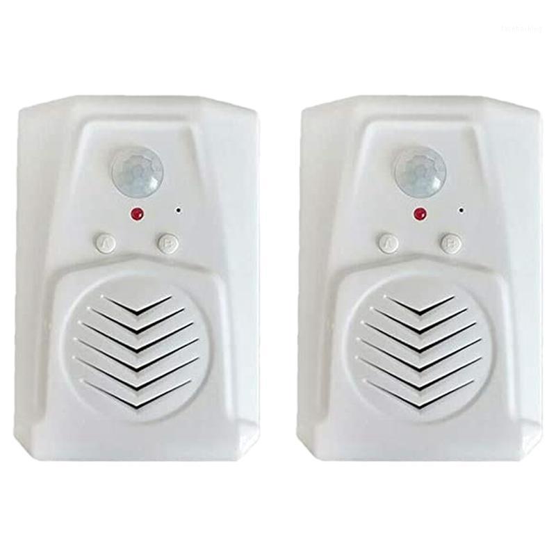 

2Pcs Sensor Motion Door Bell Switch Infrared Doorbell Wireless PIR Motion Sensor Voice Prompter Welcome Entry Alarm1